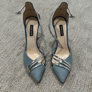 Nine West - denim heels